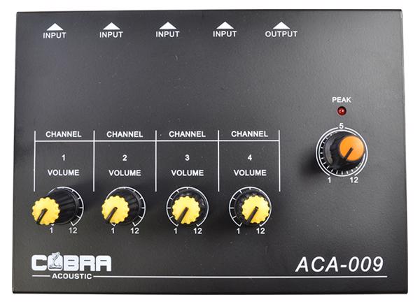 4 Channel Line Mixer 